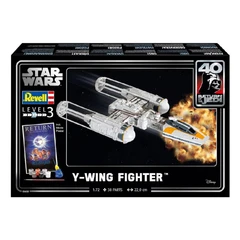 Комплект модел за сглобяване, Revell, Star Wars, Y-wing Fighter, 38 части