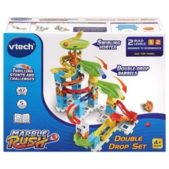 Комплект за игра, Vtech, Marble Rush, Двойна писта за спускане, 47 части
