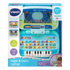 Интерактивна играчка, Vtech, Образователен лаптоп, Плъзни и научи