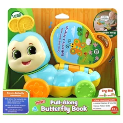 Интерактивна книжка Vtech с гъсеничка за дърпане