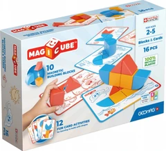 Geomag Magicube Рециклирани блокове и карти 16 бр