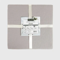 Кувертюра за легло СИЕСТА СИВО 100% Памук, 160/230