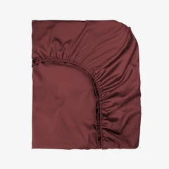 Чаршаф с ластик  ДЖИНДЖЪР, 100% Памучен сатен, 180/200/25 см