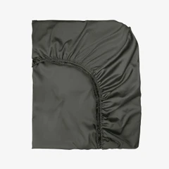 Чаршаф с ластик  СМОУКИ, 100% Памучен сатен, 160/200/25 см