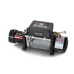 Електрическа лебедка за голям джип и пътна помощ Titan- 12 V - 13500 Lbs / 6136 кг