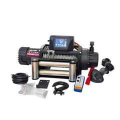 Лебедка TITAN ULTRA 13500 Lbs , 12V, електрическа, за пътна помощ и джип