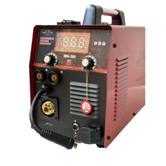 Професионален, Kомбиниран, Заваръчен апарат 4 в 1, MIG 285A /MMA/ TIG /CUT 40A