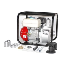 Водна помпа 3 цола, бензинова, Greenyard, за поливане и отводняване , дебит 60 m3/h