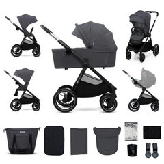 KinderKraft бебешка количка 2в1 NEA 2.0 DEEP GREY