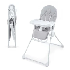 Kinderkraft BINCI столче за хранене LIGHT GREY
