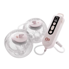 Двойна електрическа помпа за кърма с таймер Kinderkraft GENTLEFLOW PINK
