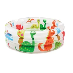 Детски надуваем басейн INTEX, Динозаври, 3 ринга, Dino baby pool, 61 х 22 см