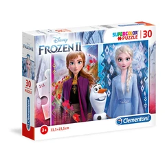 CLEMENTONI 30ч. Пъзел Frozen , 33,50x23,50cm