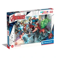 CLEMENTONI 60ч. Пъзел The Avengers, 33,50х23,50cm