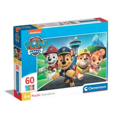 CLEMENTONI 60ч. Пъзел Paw Patrol 2, 33,50х23,50cm