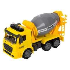 Бетоновоз със светлини и звуци, 30x11x16 см., Жълт, 3+ години
