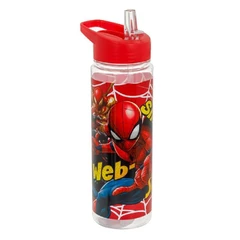 Детска бутилка за вода с “Flip Top“-“Spiderman Web Slinger“, червена 650мл