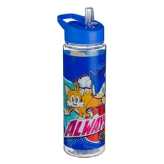 Детска бутилка за вода “Flip Top“-“Sonic“ 650мл