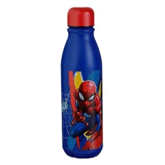 Алуминиева бутилка “Spiderman“, синя 600мл