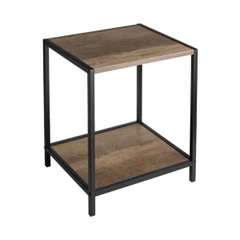 Двуетажна масичка MDF, 32x28x37см