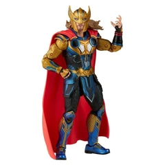 Екшън фигурка Hasbro Fans - Marvel Thor Love and Thunder: Build A Figure  Legends Series - Thor Action Figure (Excl.), 15 cm, F1045