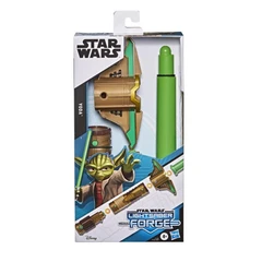 Удължаващ се боен меч Йода, Hasbro Disney: Star Wars Lightsaber Forge - Yoda Extendable  Lightsaber, F1163