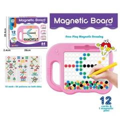 МОЗАЙКА С 58 МАГНИТНИ ПИНЧЕТА