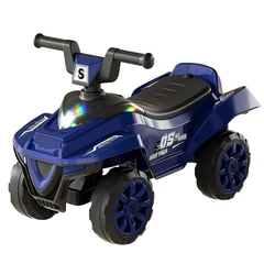 Детска кола за баланс и прохождане ATV, До 40 кг, Със звукови ефекти и багажник под седалката, 60х28х39 см, 1,5 + години