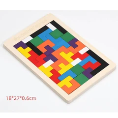 ДЪРВЕН ПЪЗЕЛ ТЕТРИС