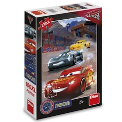 ПЪЗЕЛ DISNEY CARS 100 XL части, НЕОН, 27 х 4 х 19 cm, 5+ години