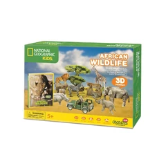 CubicFun 3D пъзел National Geographic STEM Робот с хидравлична ръка, 185 части, 7.5x37.5x28.5 см., 8+ години