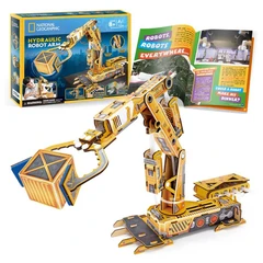 CubicFun 3D пъзел National Geographic STEM Самолет с изстревлачка, 53 части, 4.5x16x26 см., 5+ години