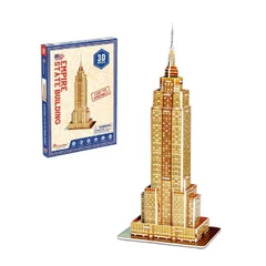 CubicFun Пъзел 3D Empire State Building, 24 части, 1.8x16x22 см, 8+ години