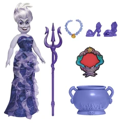 Кукла Урсула, Морската вещица от Малката Русалка, Villains Fashion Doll, 28 см