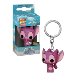 Ключодържател с фигурка Funko Pocket Pop, Disney Lilo & Stitch - Angel, 5 см.