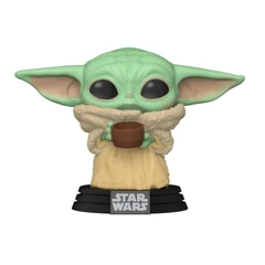 Фигурка FunKo POP, Star Wars The Mandalorian, The Child Baby Yoda with cup, 10 cm, 3+ години