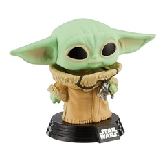 Фигурка FunKo POP, Star Wars The Mandalorian, The Child Baby Yoda with Pendant, 10 cm, 3+ години