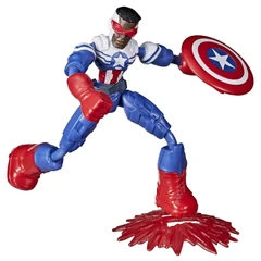 Фигурка Hasbro Marvel Avengers Bend And Flex Captain America 15cm