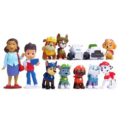 Комплект мини фигурки Пес Патрул Paw Patrol, 12 бр, 3-8 cm., 3+ години