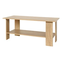 Холна масичка (MDF), светъл естествен цвят 110x50x48см