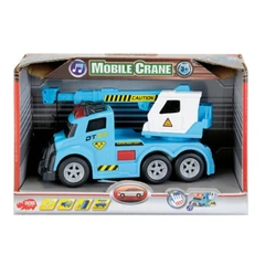 Dickie Камион с кран със светлини и звук Екшън Сирийс (15см.), Mobile crane Action series, 203413579