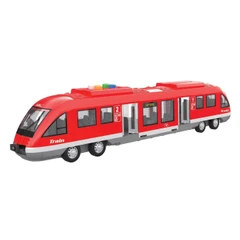 Реалистичен градски трамвай с отварящи се врати и звуци, Dimbo, 48x10,5x14 см