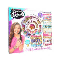 Творчески комплект: Направи си сам гривни, Cra-Z-Art Shimmer n Sparkle, 27 х 30 х 5 cm