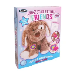 Направи си сам свое плюшено КУЧЕНЦЕ, Cra-Z-Art Stuff & Fluff Friends, 22.5 х 27.5 х 5 cm
