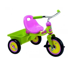 Детска триколка с кош Italtrike BEHAPPY Tricycle, С 3 позиции на седалката, Зелена, 2+ години