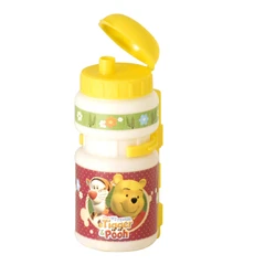 Шише за вода със стойка Disney Мечо Пух, За велосипед, 350ml