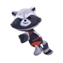 Плюшена играчка Disney Marvel Rocket 17cm, С лента за прикрепване, 3+ години