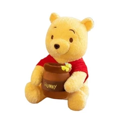 Плюшена играчка Disney Winnie the Pooh, Мечо Пух и гърненце с мед, 35 см., 3+ години