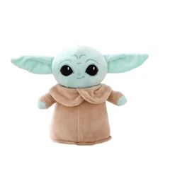 Плюшена играчка Disney Star wars, Baby Yoda, 18 см, Бежов, 3+ години