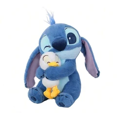 Плюшена играчка Disney Stitch with friend, С пате, 30 см., 3+ години